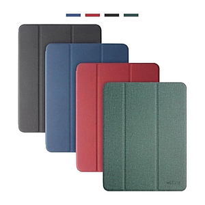 Case bao da chống sốc canvas cho iPad 9.7 inch 2017 / 2018 / iPad Pro 9.7 inch hiệu Mutural Yashi Series trang bị ngăn đựng bút, thiết kế tản nhiệt, hỗ trợ smartsleep - hàng nhập khẩu