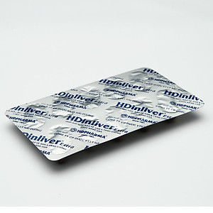 Thực Phẩm BVSK HDinliver Extra -  Hỗ Trợ Giải Độc, Tăng Cường Chức Năng Gan (Hộp 5 Vỉ x 10 Viên)