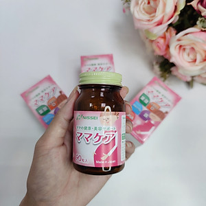 Thực phẩm bảo vệ sức khỏe MAMA CARE hãng Nhật Bản giành cho phụ nữ mang thai giúp bổ sung Sắt, ACid Folic,DHA và Vitamin D (date T7/2023)