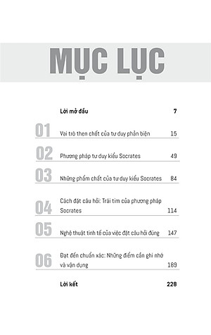 Sách - Phương Pháp Đặt Câu Hỏi Của Socrates - Khai Mở Tư Duy Phản Biện Và Hiểu Biết Sâu Sắc