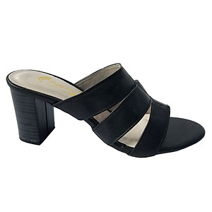 Dép Cao Gót Nữ Da Bò BIGGBEN Cao Cấp DCG32