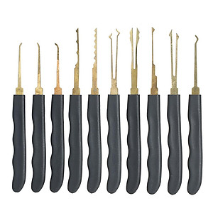 Bộ 24 Dụng Cụ Mở Khóa Chuyên Nghiệp với 2 ổ khóa Thực Hành Kèm Bao Da Dành Cho Người Mới Bắt Đầu