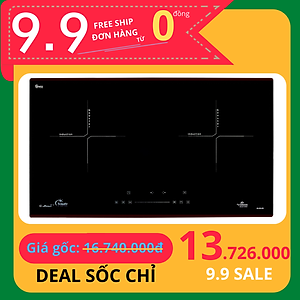 Bếp từ GH 8G-02I. Tomate Tây Ban Nha. Hàng Chính Hãng