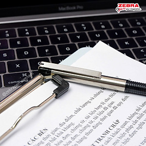 Bút Bi Cao Cấp F.301 Compact 0.7mm Zebra Pen - Mực Xanh, Thân Kim Loại, Nhẹ 12.3g [CHÍNH HÃNG]