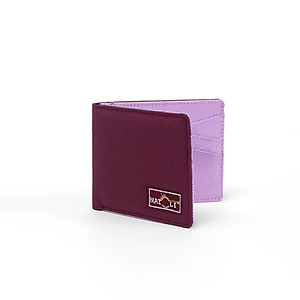 Ví da nam nữ dáng ngang NATOLI gập đôi đựng thẻ cầm tay cao cấp BST Simple Horizontal Wallet V4