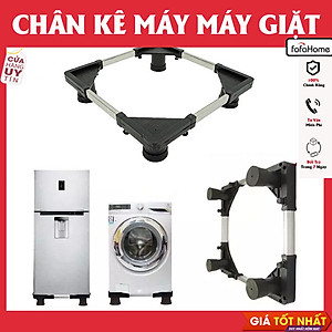 Chân Kê Máy Giặt Tủ Lạnh Hàng Việt Nam Đế Cao Su Khung Thép Chắc Chắn