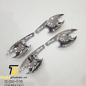 Bộ ốp tay nắm, hõm cửa xe Mazda CX3, CX3 mạ Crom