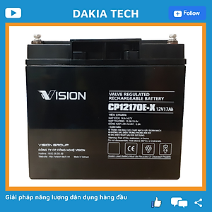 Ắc quy Vision CP12170E-X 12V 17Ah
