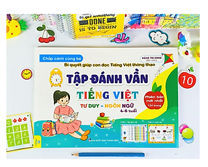 Sách - Chắp cánh cùng bé - Tập đánh vần Tiếng Việt - Bí quyết giúp con đọc Tiếng Việt thông thạo