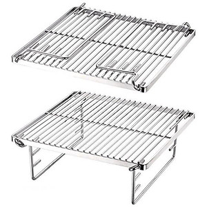 Đồ cắm trại bếp nướng campingmoon cắm trại du lịch dã ngoại bếp than xếp nướng thịt BBQ ngoài trời campout A017