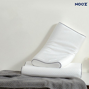 Gối Công Thái Học NOOZ Contour Foam Pillow Cao Su Non Lượn Sóng Nâng Đỡ Đầu - Giảm Đau Vai Gáy