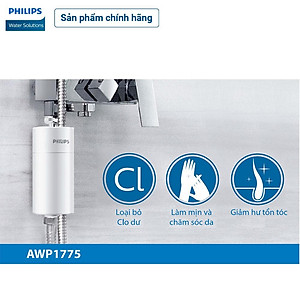 Bộ lọc nước vòi sen Philips AWP1775 - Hàng Chính Hãng