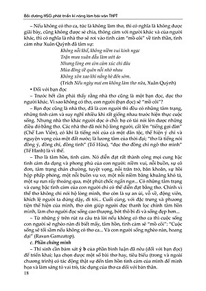 Bồi Dưỡng Học Sinh Giỏi Phát Triển Kĩ Năng Làm Bài Văn Trung Học Phổ Thông