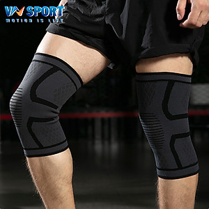 Băng Bảo Vệ Đầu Gối Bó Cơ VN09, Băng Gối Thể Thao Cao Cấp VNS (1 Đôi)