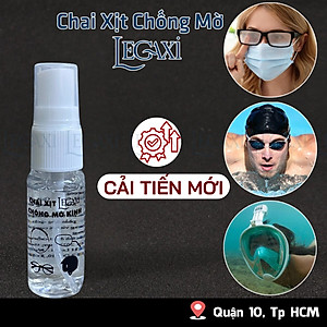 Chai Xịt Chống Mờ Hơi Nước, Chống Bám Nước Cho Kính Cận, Kính Đeo, Kính Bơi, Kính Lặn-Glass Anti Fog Legaxi