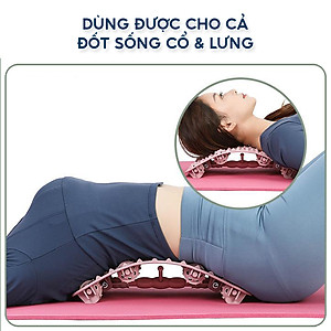 Khung nắn chỉnh cột sống lưng Ema loại cao cấp chịu tải 100kg - Giúp giảm đau mỏi, thư giãn cột sống vùng thắt lưng
