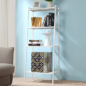 Kệ Đa Năng Hình Thang 4 Tầng - Kệ Sắt Decor Trang Trí Phòng Khách, Phòng Ngủ Chắc Chắn