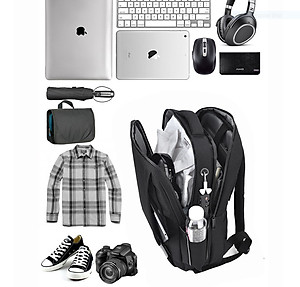 Balo nam thông minh chống trộm chống nước cao cấp phong cách mới 17,3 inch