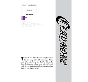 Series các tập Claymore