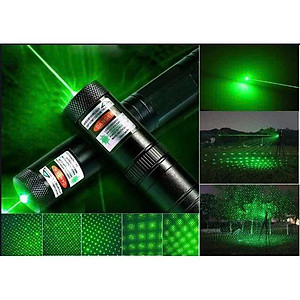 Đèn laser siêu mạnh đèn lazer 303 tia xanh lá, đèn chiếu lazer dạy học