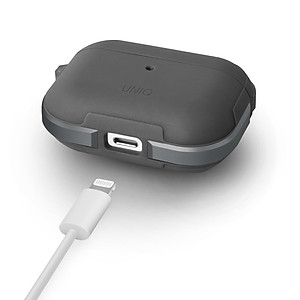 Ốp Case Bảo Vệ Cao Cấp Thương Hiệu UNIQ Valencia Antimicrobial dành cho Airpods Pro - Hàng Chính Hãng