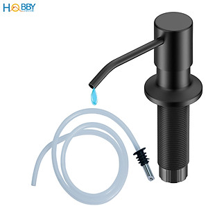 Vòi bơm hút nước rửa chén đầu inox 304 sơn đen HOBBY Home Decor NRC4