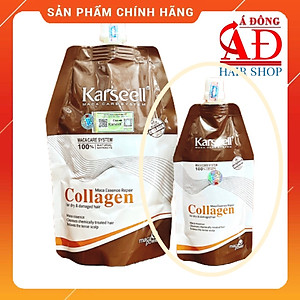[+Tặng mũ trùm] Kem ủ tóc Collagen Karseell Maca phục hồi siêu mượt 100ml/500ml