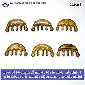 Lược Gỗ Thơm Mát Xa Da Đầu Răng Thưa Thư Giãn Giải Tỏa Áp Lực Độc Đáo - COH268