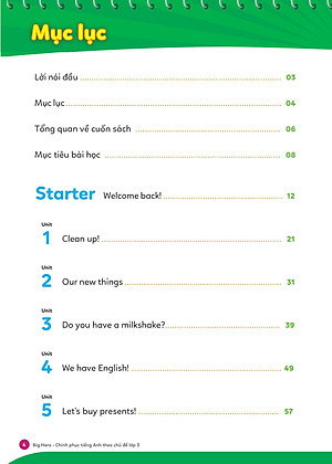 Big Hero Chinh Phục Tiếng Anh Theo Chủ Đề Lớp 3