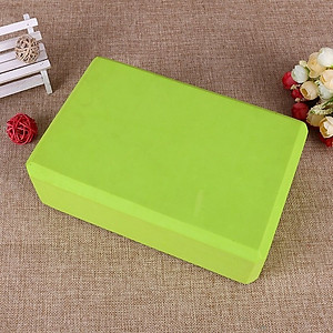 Combo 3 Dụng Cụ Hỗ Trợ Tập Yoga - 2 Gạch Tập Yoga Trơn, Không Họa Tiết + 1 Dây Đai Tập Yoga Sợi Cotton