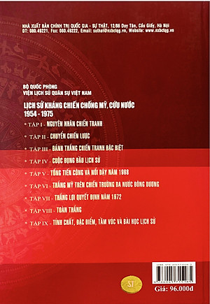 Lịch sử kháng chiến chống Mỹ, cứu nước - Tập I: Nguyên nhân chiến tranh