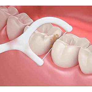 Hộp 50 cây  tăm chỉ nha khoa ,an toàn dễ sử dụng và chăm sóc răng miệng