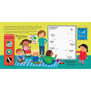 Sách Tương Tác - Sách Chuyển Động - First Explorers - My Body - Cơ Thể Người