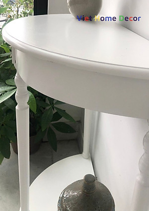 Bàn Console Bán Nguyệt Chân Tiện 4403 - Thương hiệu Viet Home Decor