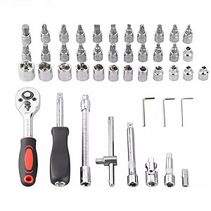 Bộ Dụng Cụ Mở Bulong Ốc Vít Đa Năng 46 Chi Tiết, Không Han Gỉ Bộ Dụng Cụ Sửa Chữa Ôtô Xe Máy 46 Món Đa Năng
