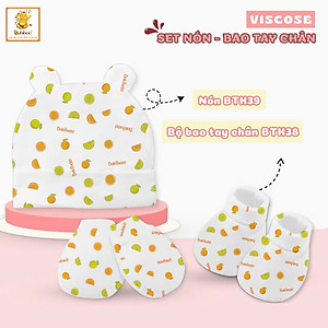 Set bao tay chân và nón in nhiều hình - BBC26