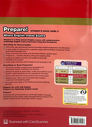 Cambridge English Prepare! Level 5 Student's Book - Reprint