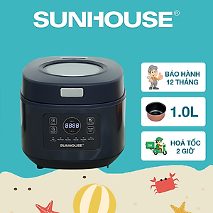NỒI CƠM ĐIỆN SUNHOUSE SHD8802 (1.0 Lít)- Hàng chính hãng