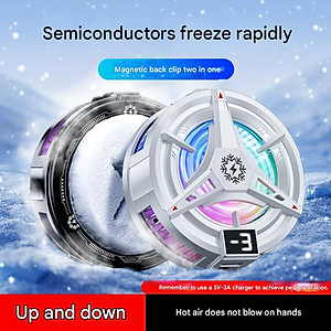 Tản nhiệt sò lạnh Led TL07 Gaming siêu mát cho điện thoại hàng nhập khẩu