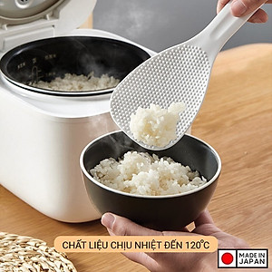 MUÔI XỚI CƠM ION BẠC KHÁNG KHUẨN AG+ SIÊU CHỐNG DÍNH NAKAYA - HÀNG NỘI ĐỊA NHẬT BẢN