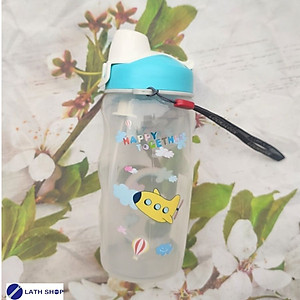 Bình Nước Có Ống Hút Và Dây Đeo Lock&Lock - HPP726TSP 350Ml - Hồng