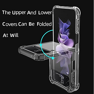 Ốp lưng chống sốc trong suốt hỗ trợ sạc Maqsafe cho Samsung Galaxy Z Flip 3 / Z Flip 4 hiệu Likgus Maqsafe Magetic Case siêu mỏng 1.5mm, độ trong tuyệt đối, chống trầy xước, chống ố vàng, tản nhiệt tốt - hàng nhập khẩu
