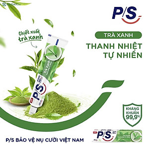 Combo 2 Kem Đánh Răng P/S Nature Essential Green Tea Trà Xanh 230g