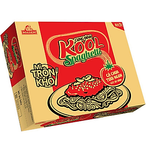Thùng 30 Gói Mì Cung Đình Kool Spaghetti (105g X 30 Gói)