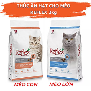 Thức Ăn Hạt Cho Mèo Reflex, Hạt Reflex Mèo Gói 2kg