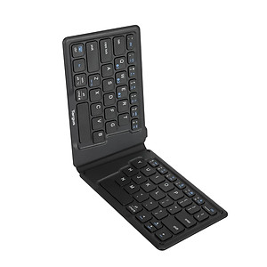 Bàn Phím Gập Bluetooth TARGUS Ergonomic Foldable Kháng Khuẩn - AKF003 - Hàng Chính Hãng