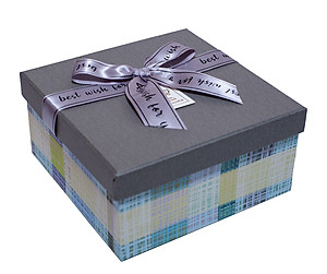 Hộp Quà Vuông  V026 Phượng Hoàng 14 x 14 x 7 cm- Giao mẫu ngẫu nhiên