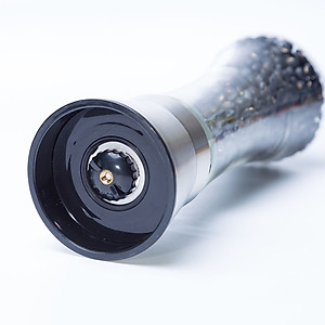 Lọ xay tiêu cầm tay nắp viền inox 304 lọ thủy tinh Hobby Home Decor XT mẫu thon cao và mẫu thấp tùy chọn