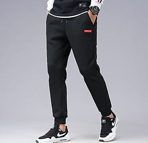 Quần nỉ Jogger thể thao nam hàng Quảng Châu cao cấp - Quần nỉ nam nót lông cừu siêu ấm - Hàng chính hãng D Danido
