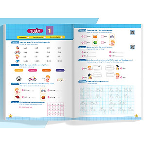 Sách Phiếu Bài Tập Cuối Tuần Tiếng Anh 1 (Global)